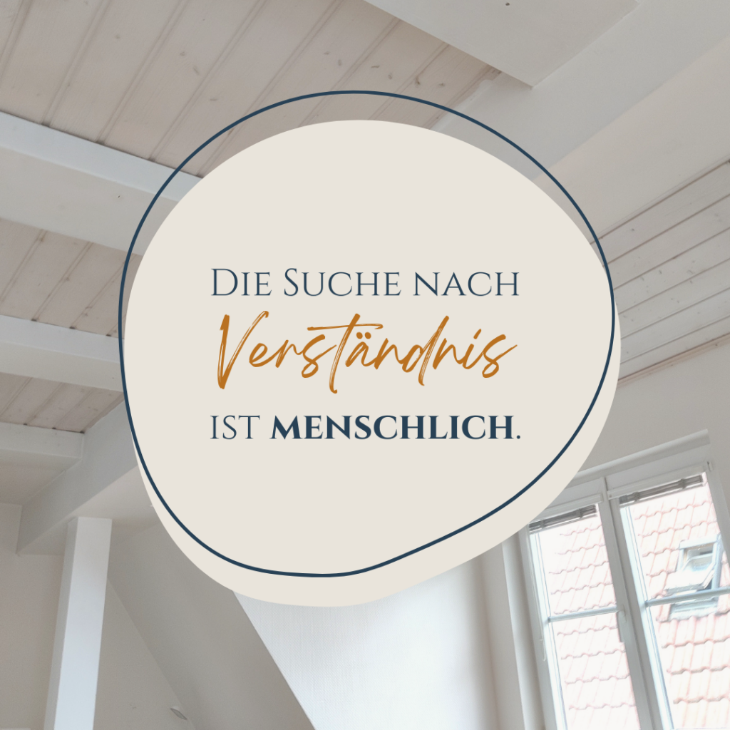 Suche nach Verstaendnis
